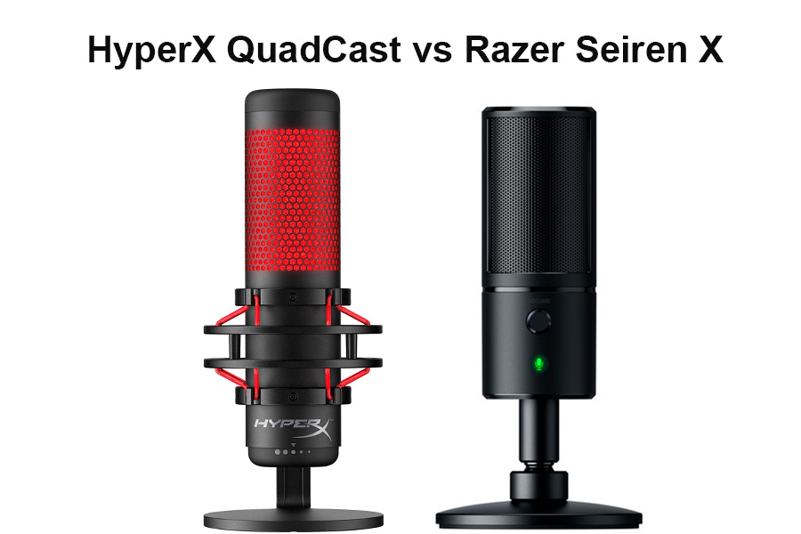 Hyperx Quadcast Vs Razer Seiren X Themicmaniac Com
